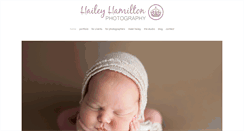 Desktop Screenshot of haileyhamilton.com